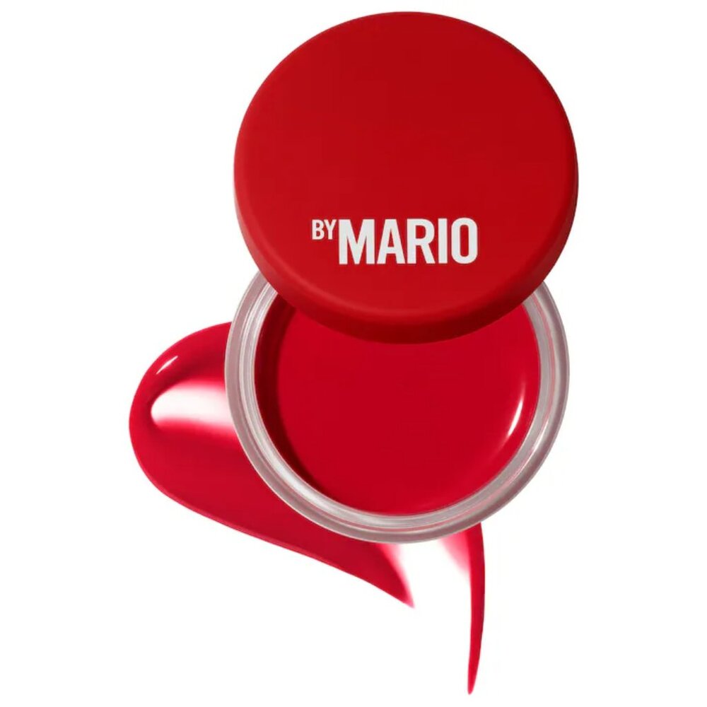 NIB ✅ Makeup By Mario #CHERRY PIE Jelly Jar Lip & cheek Multi-Use Balm ✨ BNIB